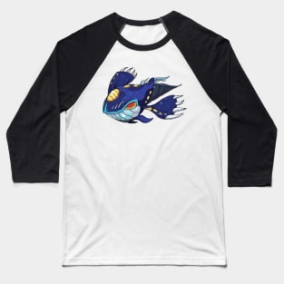 Kyo the Dragon Whale Baseball T-Shirt